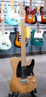 Charvel Guitars - Pro-Mod So-Cal Style 2 24 HH 2PT CM Ash, Caramelized Maple Fingerboard - Natural Ash 2